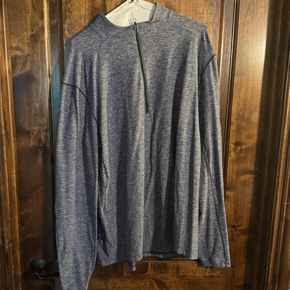 lululemon athletica Men's Heathered Blue Performance Jacket